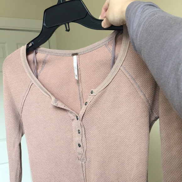 Free people Alpine cuff knit Henley - Picture 4 of 5